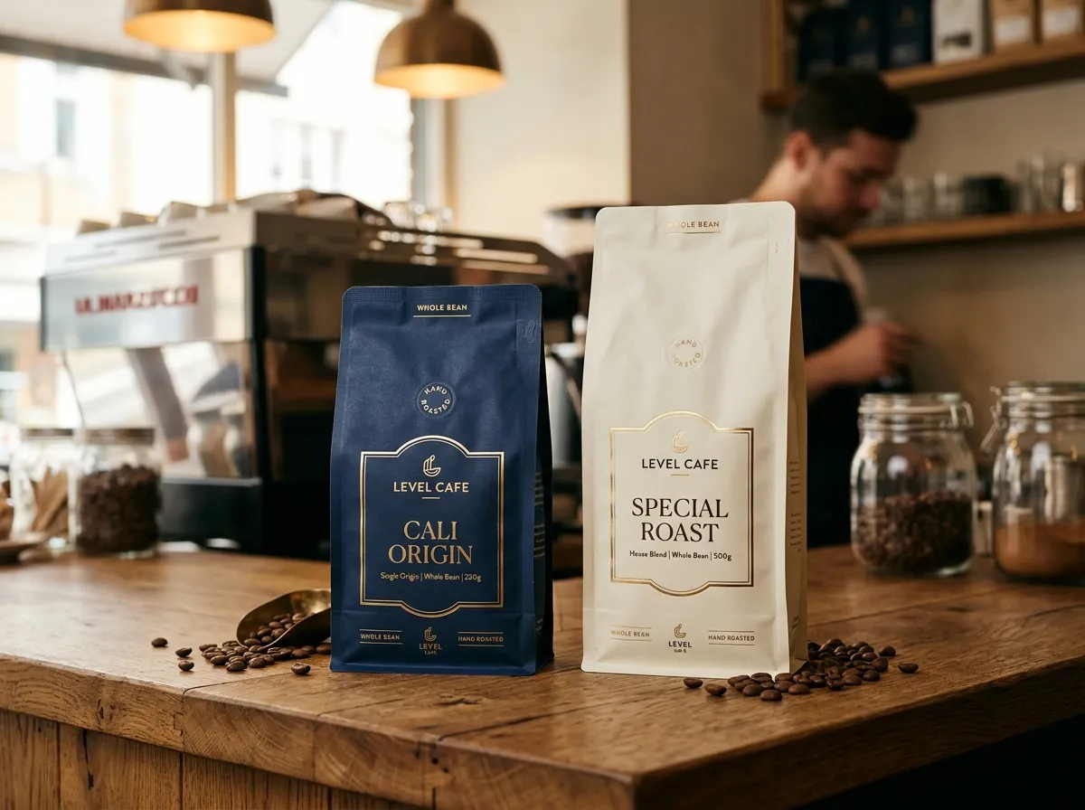 Level Café Specialty Coffee Bags